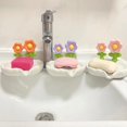 thumbnail image 1 of Blarkrus Self Draining Ceramic Soap Dishes er Shape Soap Holder Household, Soap, 1 of 8