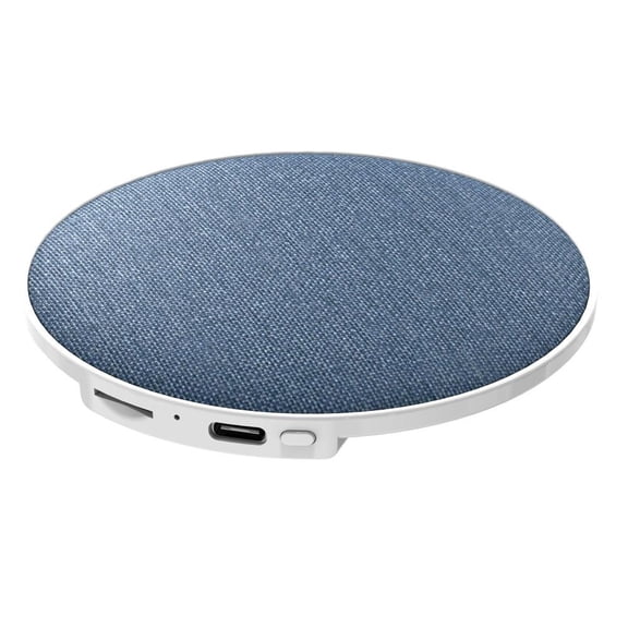Blarkrus Speaker Ultrasonic Sleep Pillow, High Dynamic Sound Quality, for Pillow Sleep Aid Setup and Daily Use, Blue, 1pcs