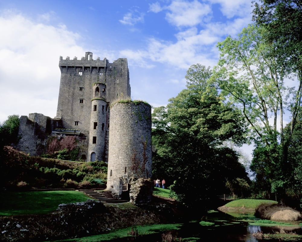 Blarney Castle County Cork Ireland Canvas Art - The Irish Image Collection Design Pics (17 x 13)