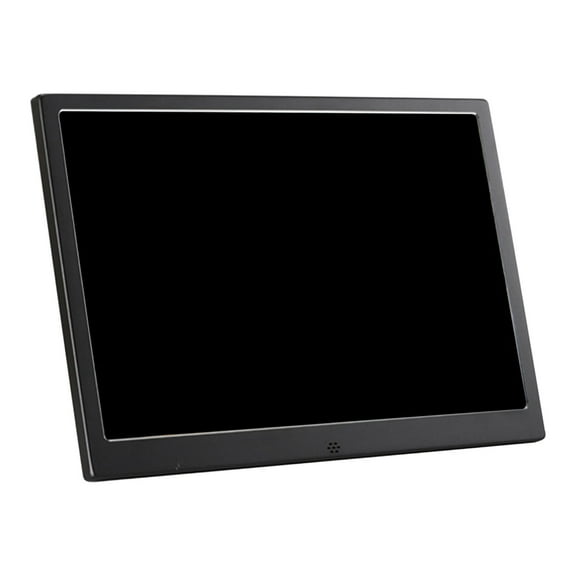 Blasgw 15 Inches Smart Digital Photo Frame, 32GB Playback Content, TN Screen, Front Music Player Speaker, Adjust-able Speed To Play Movies Black