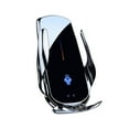 thumbnail image 1 of Blasgw 15W Car Wireless Charger Smart Induction Car Phone Holder,Fast Charger With Magnetic Head Phone Holder Silver, 1 of 9