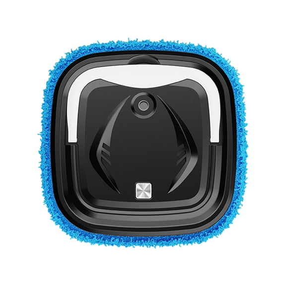 Blasgw 2-in-1 Robot Vacuum Cleaner with Auto Mop - Smart Household Cleaning Sweeping Robot, Integrated Suction, Mapping Navigation, Quiet Operation for Hardwood, Tile, Carpet Black