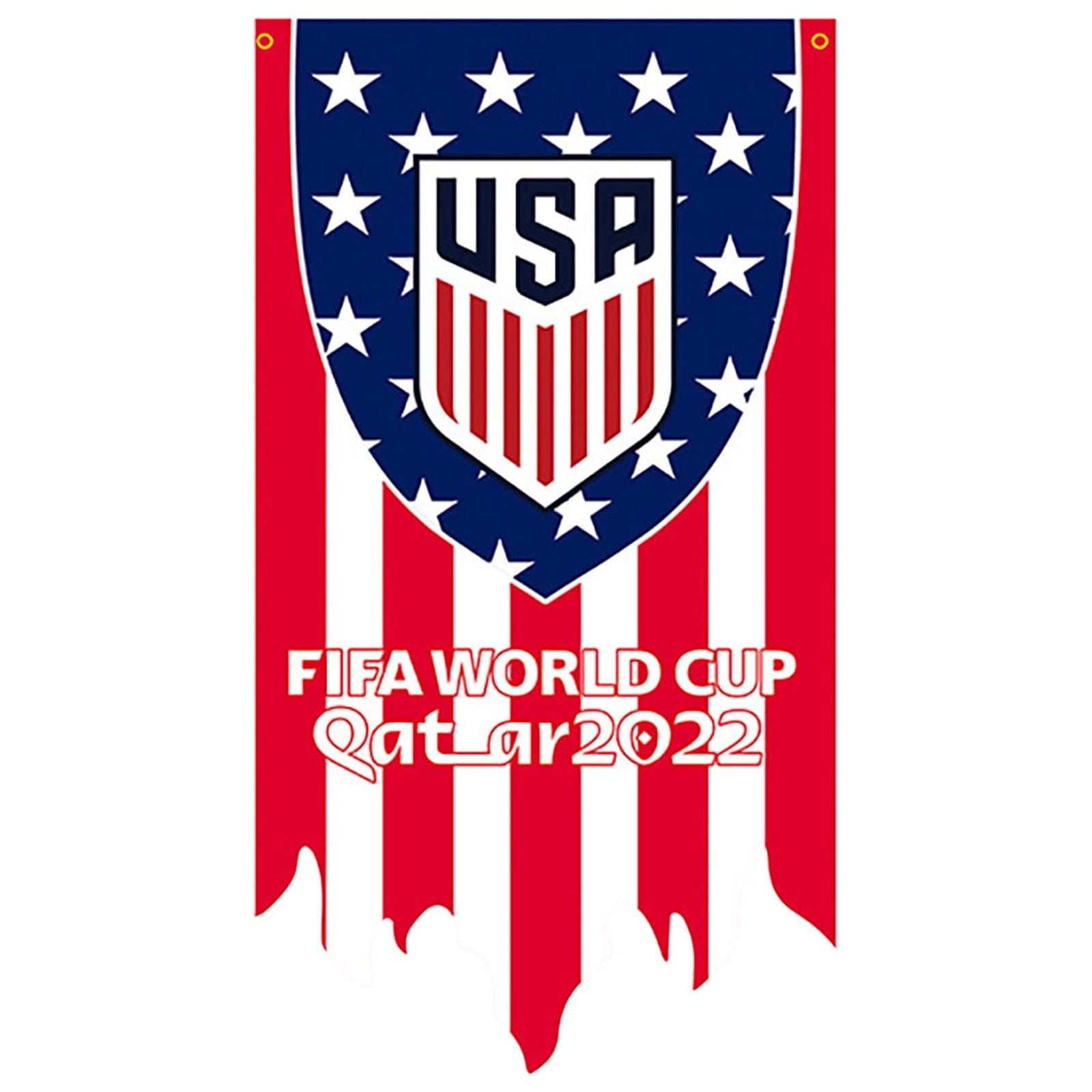 Blasgw 2024 World Cup USA Flag Soccer Party Decoration Hanging Flag