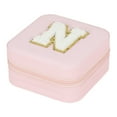 thumbnail image 1 of Blasgw 26 Letters Earring Jewelry Display Storage Box Case Organizer Flannel Tray Holder Gift N, 1 of 3