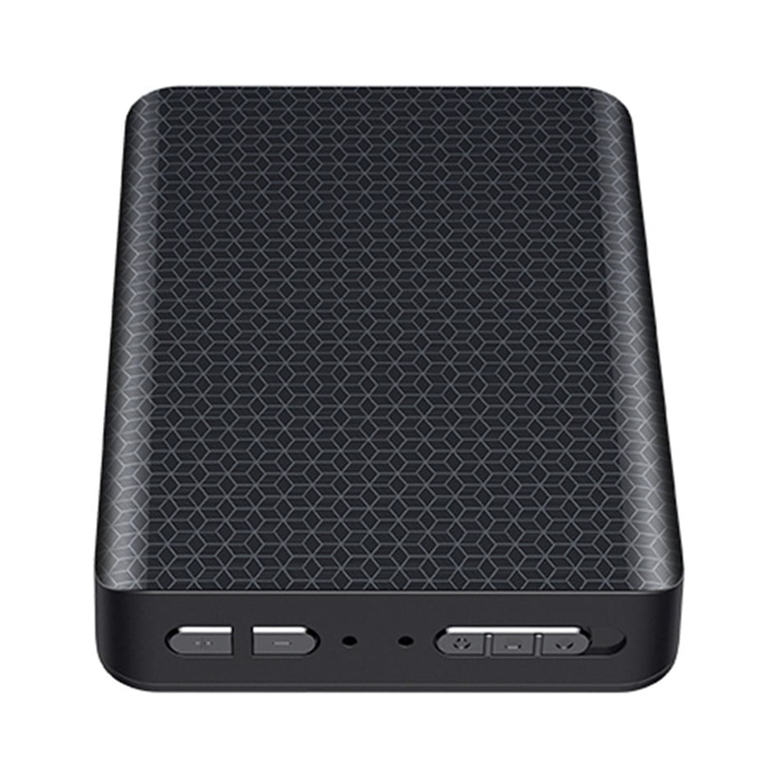 Blasgw 4GB/8GB/16GB/32GB Voice Recorder With Magnetic Absorption Audio Voice Recorder For Interview Meeting Large Capacity 1750 MAh Battery Black