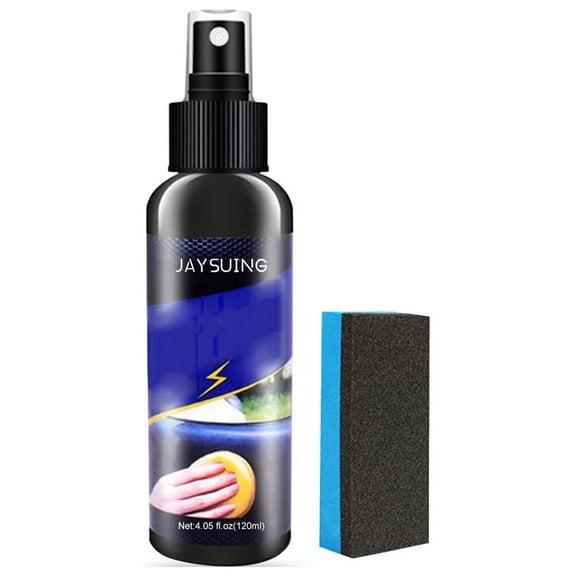 Blasgw Car Interior Restoring Wax Car Interior Repair Spray Interior Panel Wax Instrument Panel Car Interior Plastic Parts Refurbishment 120ml Blue