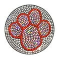 thumbnail image 1 of Blasgw Car Saucer Dog Paw Print Interior Universal Non-slip Saucer Embedded Decorative Saucer Heat Insulation Multicolor, 1 of 1