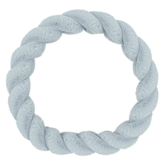 Blasgw Car Steering Wheel Cover With Soft Warm Non-Slip Car Decoration Car Wheel Protector Universal Fits 14-15 Inches Blue