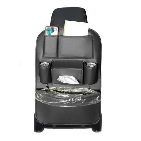 Blasgw Car Trunk Organizer,Trunk Organizer For SUV,Large Capacity Seat Back Hanging Organizers Storage Bag (23 X 17 Inch) Black