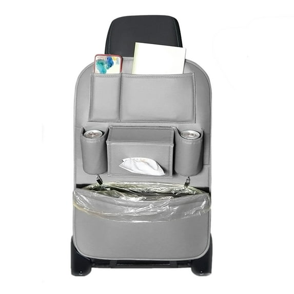 Blasgw Car Trunk Organizer,Trunk Organizer For SUV,Large Capacity Seat Back Hanging Organizers Storage Bag (23 X 17 Inch) Gray