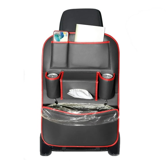 Blasgw Car Trunk Organizer,Trunk Organizer For SUV,Large Capacity Seat Back Hanging Organizers Storage Bag (23 X 17 Inch) Red