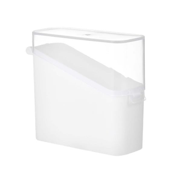 Blasgw Cheese Storage Container for Fridge Large Capacity Food Storage with Lid, Ideal for Fruits and Vegetables - Keep Cheese Fresh Longer. White