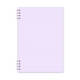 thumbnail image 1 of Blasgw Coil Book A5 Horizontal Notebook 8-hole Hand Thickened Office Learning Notebook Purple, 1 of 7