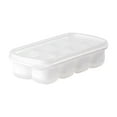 thumbnail image 1 of Blasgw Creative DIY Press Ice Cube Molds with Dustproof Sealing & Stackable Design - Easy to Clean and Perfect for Iced Drinks White, 1 of 5
