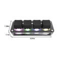 thumbnail image 1 of Blasgw Custom Small Keyboard Custom Key4 Small Keyboard Copy Paste Gaming Game Mini Mechanical Keyboard Black, 1 of 6
