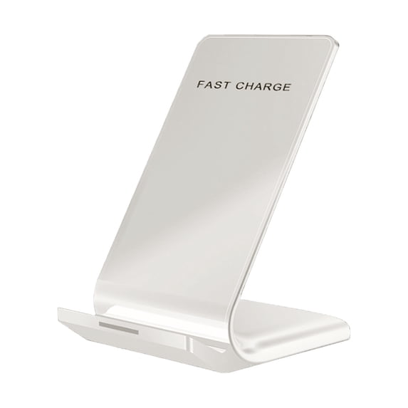 Blasgw Fast Wireless Charger, Certified,15W Max Wireless Charging Stand, Android And IOS White