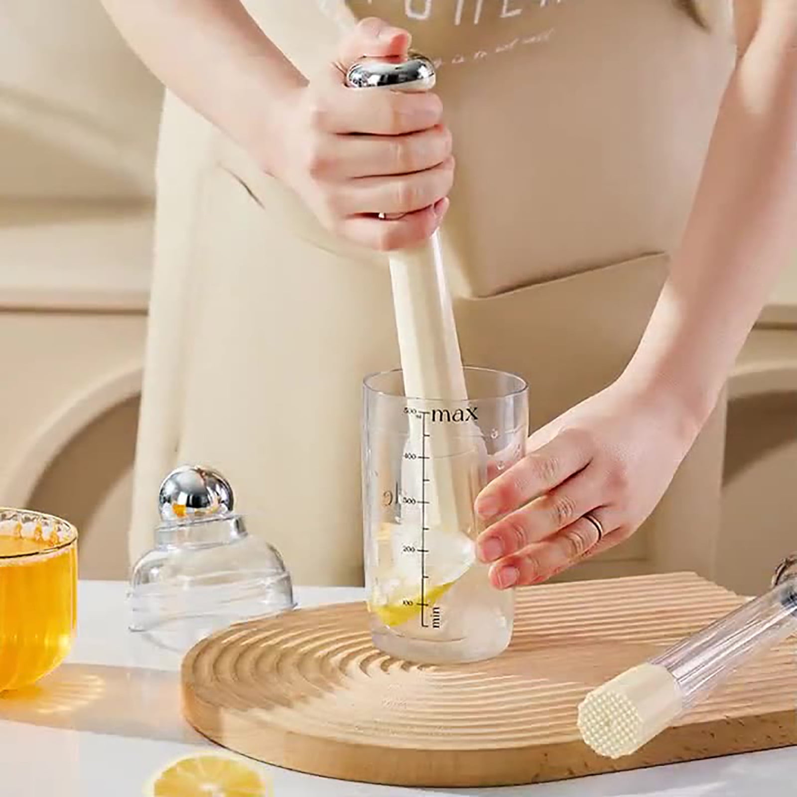 Blasgw Handheld Ice Crushing Hammer for Bubble Tea Shops and Juice Bars