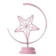 thumbnail image 1 of Blasgw LED Decorative Lamp Table Lamp Modeling Lamp Diy Rattan Star Night Light Pink, 1 of 4