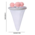 thumbnail image 1 of Blasgw Laundry Floating Lint Hair Catcher - Washing Machine Filter Bag for Hair Removal and Decontamination - Clothes Wash Ball for Cleaning Pink, 1 of 2