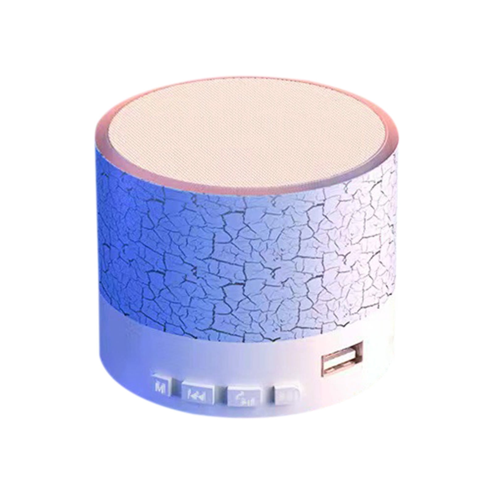 Blasgw Mini Portable Bluetooth Speaker with LED Lights - Outdoor Small ...