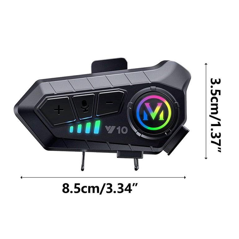 bluetooth motorcycle helmet interphone headset Fodsports FX6 Headset, 6 Riders Group Motorcycle Intercom Bluetooth, 1000M Motorbike Communication Systems/Voice Command/Universal Pairing/FM Radio(2 Pack) : Electronics 218 Certified Blasgw Motorcycle Helmet Bluetooth Headset