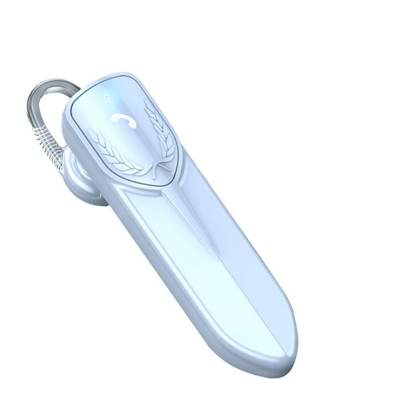 Blasgw New Bluetooth Earpiece Wireless Handsfree Headset With Microphone For Business White