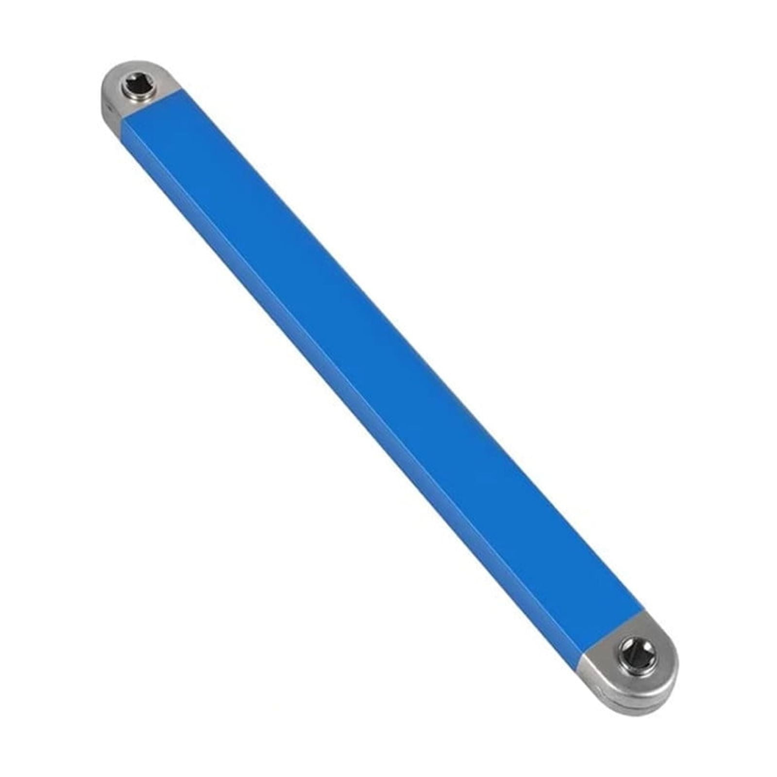 Blasgw Offset Extension Bar Wrench Set 38cm Multifunctional Flex-Head Ratchet Extension with Multi-Drive Adapters for Tight Spaces Durable Stainless Steel for Automotive, Construction More blue
