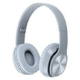 thumbnail image 1 of Blasgw Over-Ear Headphones Lightweight Folding Stereo Bass Headphones With 1.2M Cord, Portable Wired Headphones For Smartphone Tablet Computer Gray, 1 of 7