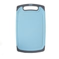 thumbnail image 1 of Blasgw Plastic Cutting Boards For Kitchen Dishwasher Safe Double-sided Design Extra Large Cutting Board For Meat Easy Grip Handle Non-Slip With Grinding Area Blue, 1 of 7