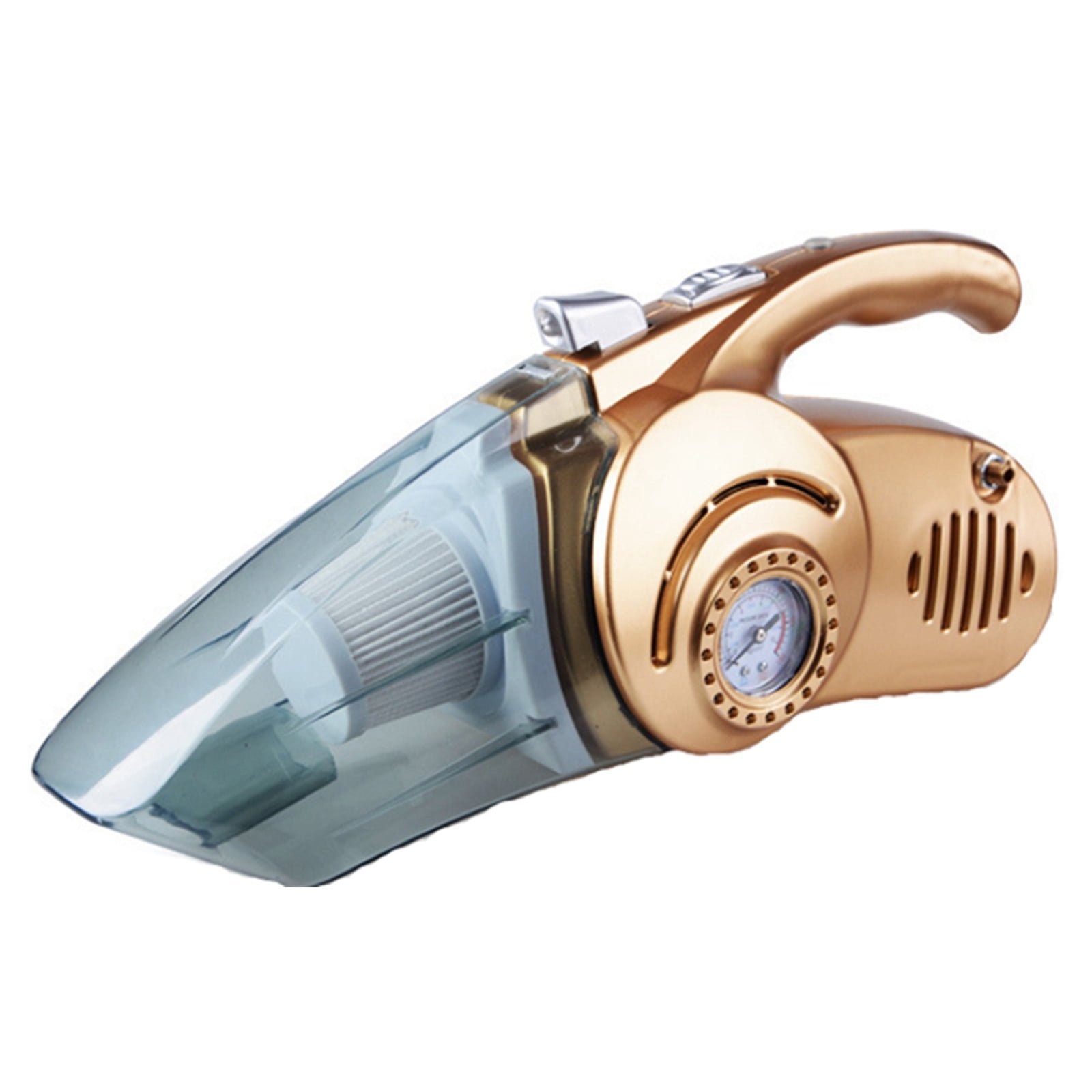 Blasgw Portable Handheld Car Vacuum Cleaner Inflator Compact And Large Suction Vacuum Cleaner Inflator Mechanical Glod