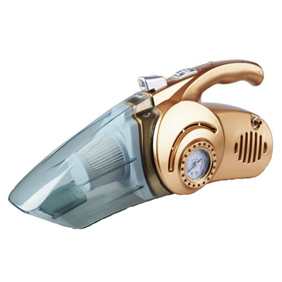 Blasgw Portable Handheld Car Vacuum Cleaner Inflator Compact And Large Suction Vacuum Cleaner Inflator Mechanical Glod