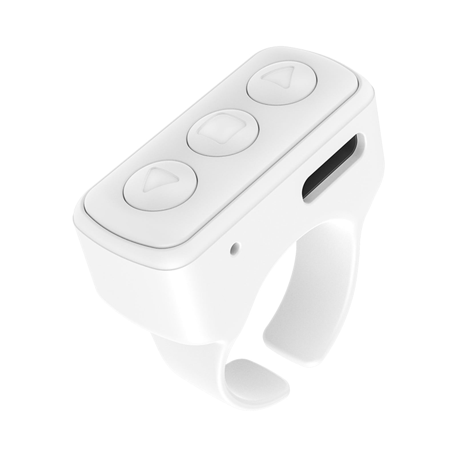 Bluetooth Page Turner, Smart Ring Remote, Remote Control Page Turner, Ring Controller, Phone New Watch TV Turn Page Click Selfie Device (Black
