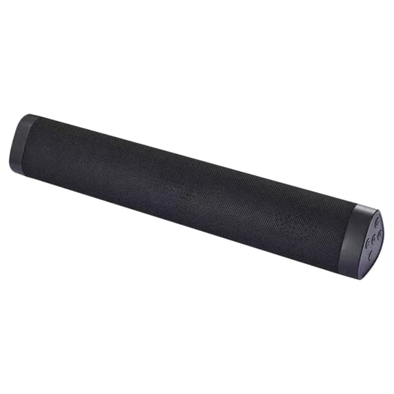 Blasgw -S Wireless Bluetooth Speaker Speaker HiFi Stereo Sound Effect Sound Bar Desktop Subwoofer Long Bar Bluetooth Speaker Supports-card FM Radio Black