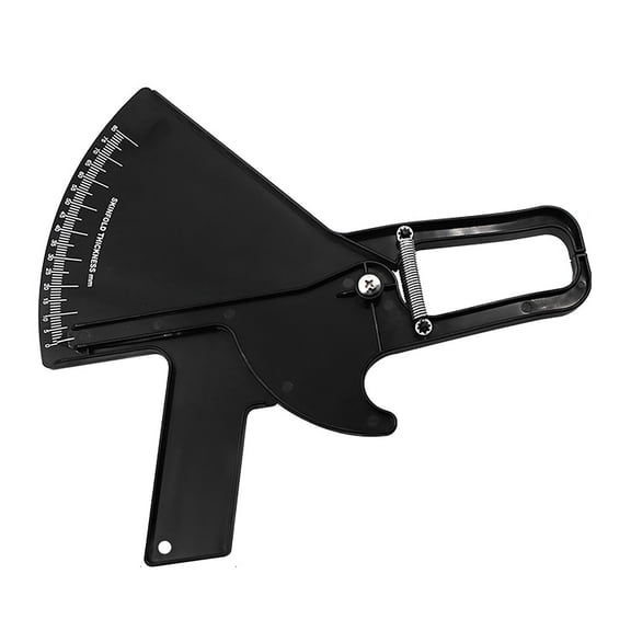 Blasgw Sebum clamp clamp sebum caliper thickness measurement ruler Black