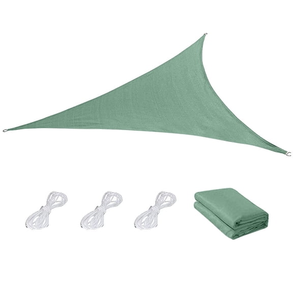Blasgw Shade Equilateral-Triangl Sunscreen Awning Outdoor Oxford Cloth Army Green