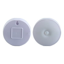 Blasgw Smart Body Sensing Night Light Indoor Wireless Rechargeable Adhesive Magnet LED Disk Light Suitable For Under Cabinet Counter Corridor Stairs Wall Kitche White