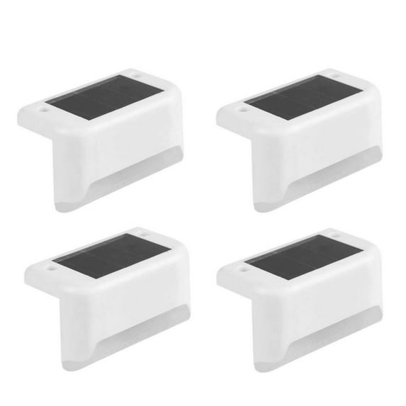 Blasgw Solar Power PIR Motion Sensor Wall Light Outdoor Garden Lamp 4pc A