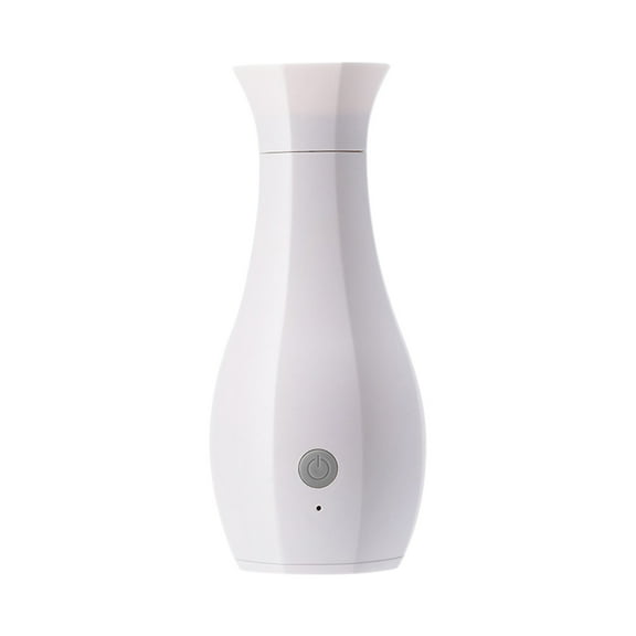 Blasgw Waterless Essential Oil Diffuser - Aroma Mist Humidifier for Home, Office, Large Room - Quiet Operation, Auto Shut-Off - Premium Plastic Gray