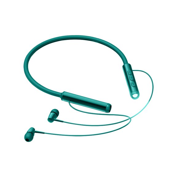 Blasgw With Flashlight Wireless Neck Hanging Bluetooth Headset Gaming Sports Ultra Long Heavy Bass Noise Reduction Hanging Neck Bluetooth Headset Green