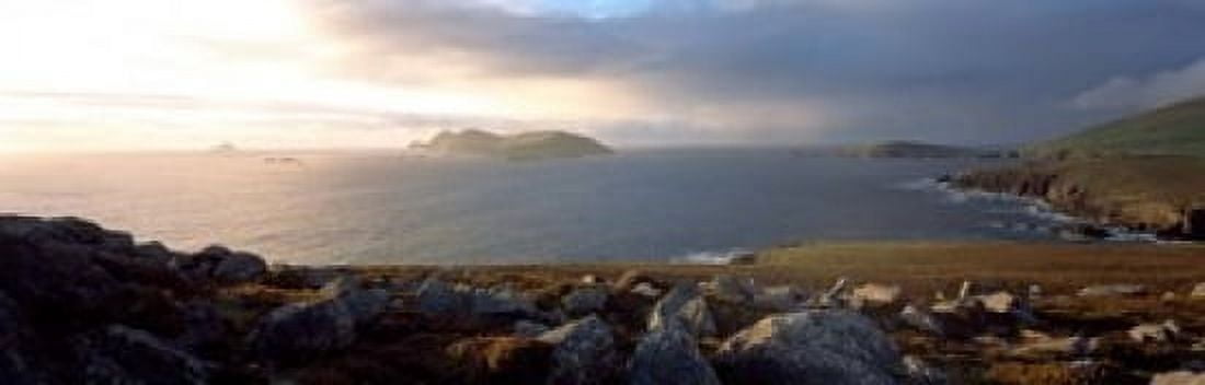 Blasket Islands Co Kerry Ireland Canvas Art - Panoramic Images (38 x 12)