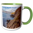 thumbnail image 1 of 3drose, Blasket Islands from Dunmore Head on the Dingle Peninsula, Ireland, 15oz Two-tone Green Mug, 1 of 6