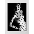thumbnail image 1 of Blasko, Jan 11x14 White Modern Wood Framed Museum Art Print Titled - Dots Ii, 1 of 4