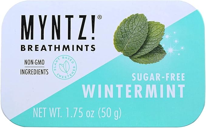 Blast Breathmints Sugar-Free, Wintermynt Flavor, 1.75-Ounce Containers (Pack of 3)  Convenient Sugar-Free Mints for Fresh Breath
