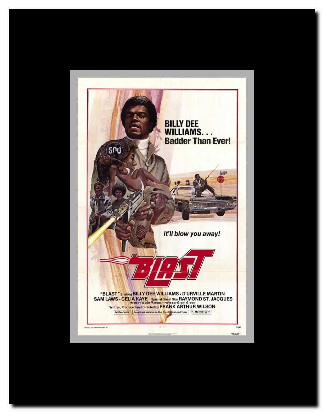 Blast Framed Movie Poster