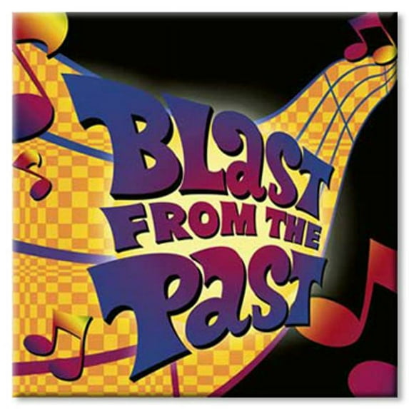 Blast From the Past Disco Lunch Napkins (16ct)