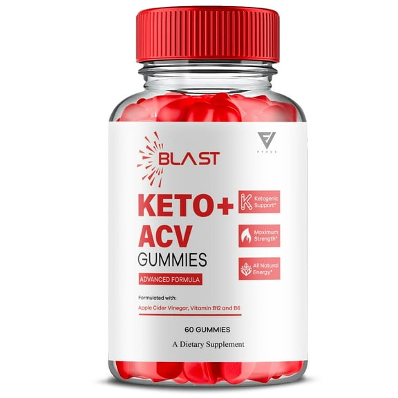 Blast Keto ACV Gummies BlastKeto Advanced Gummy Supplement (60 Gummies)