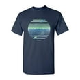 thumbnail image 1 of Blast Off And Dive Deep Rocket Submarine BeanePod Artworks Art Funny DT Adult T-Shirt Tee, 1 of 2