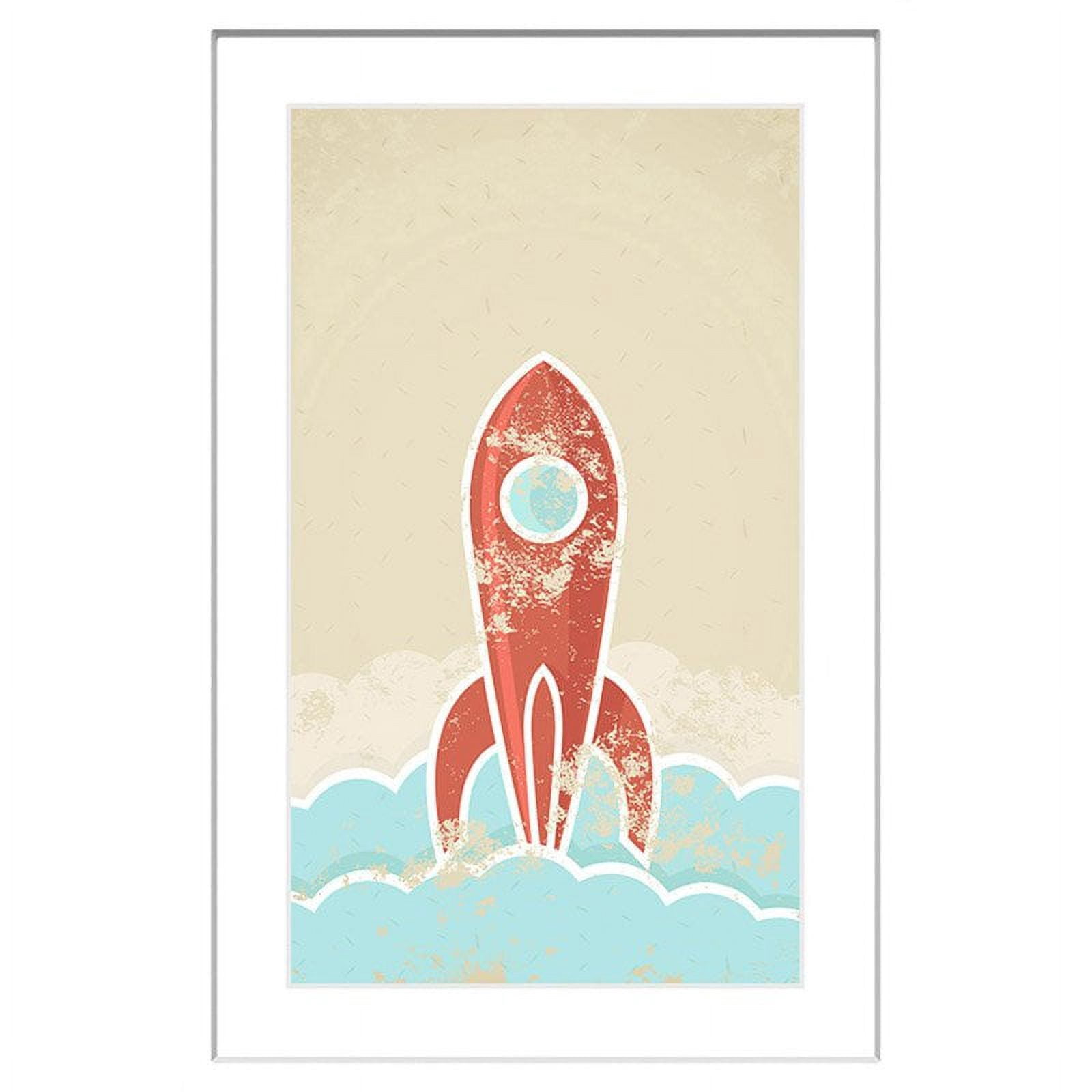 "Blast Off" Framed Painting Print