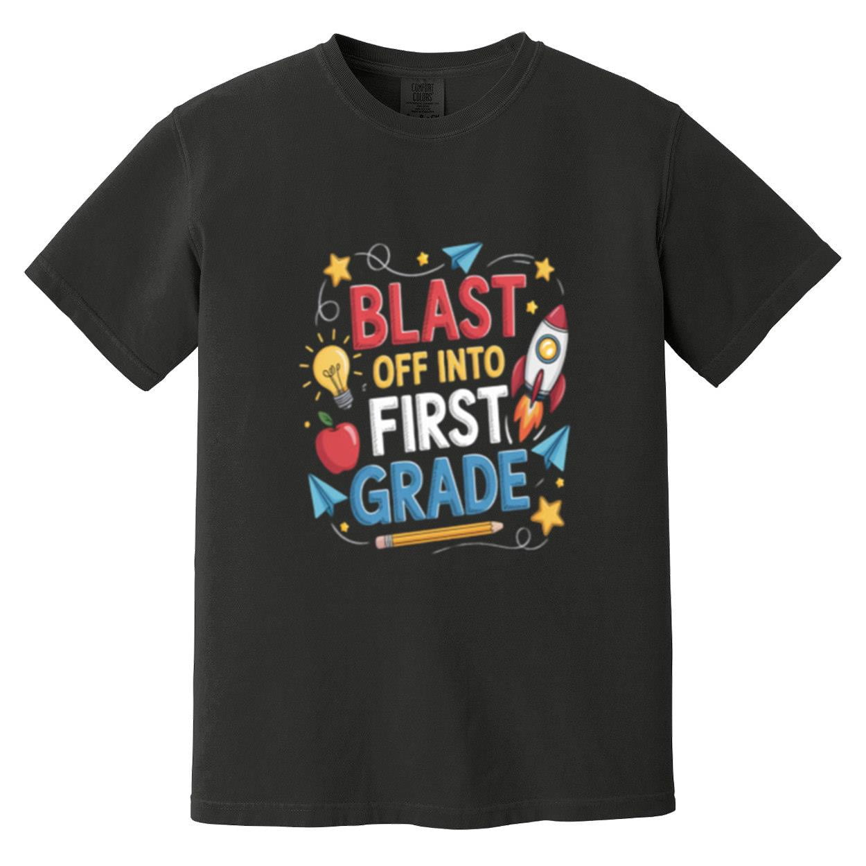Cool and Funny Team 1st Grade Dude T-Shirt First Grade