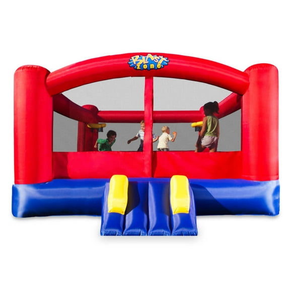 Blast Zone Double Play Giant Inflatable Moonwalk